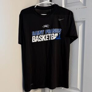 Nike Black Saint Francis Basketball Tee